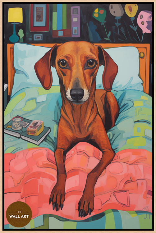 images/products/brown_dog_on_bed/brown_dog on bed_OAK.jpg